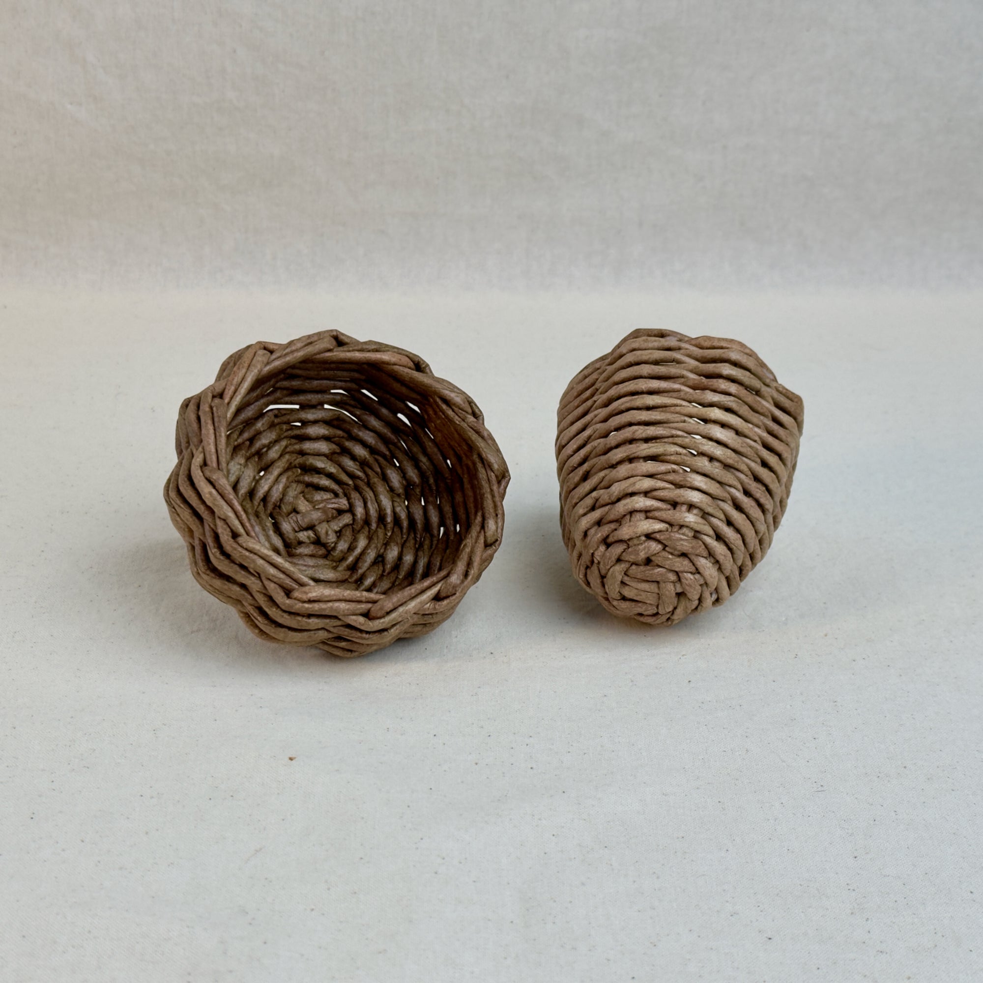 Handwoven Paper Vine Acorn Fall Decoration