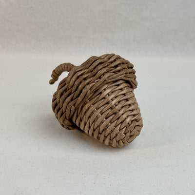 Handwoven Paper Vine Acorn Fall Decoration
